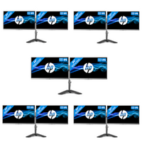 Bulk 5x Dual HP EliteDisplay E243i 24-in IPS LED + Dual FHD Monitor  image