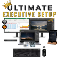 Dell Latitude Laptop Bundle i7-11th Gen 512GB 32GB + iPad 9th Gen, NEW Dual 27" Monitor image