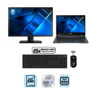 Acer TravelMate P414 14" Touch Laptop Bundle i5-1135G7 256GB 8GB + 23" Monitor