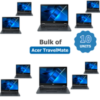 Bulk of 10x Acer TravelMate P414 14" 2-in-1 Laptop i5-1135G7 256GB 8GB RAM Windows 11