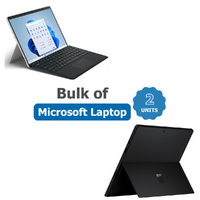 Bulk of 2x Microsoft Surface Pro 7+ 12" 2-in-1 Laptop, i7-1165G7 256GB 16GB RAM Windows 11