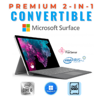 Microsoft Surface Pro 7, A1866 12" 2-in-1 Laptop i5-1035G4 256GB 8GB RAM Windows 11 image
