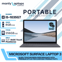 Microsoft Surface Laptop 3 Platinum (1867) 13" i5-1035G7 3.70GHz 256GB 8GB RAM - Microsoft Box image