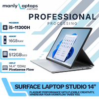 Microsoft Surface Laptop Studio Platinum 14" 120Hz i5-11300H 512GB SSD 16GB RAM image