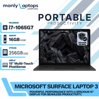 Microsoft Surface Laptop 3 Black (1872) 15" i7-1065G7 3.90GHz 256GB SSD 16GB RAM - Microsoft Box image