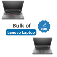 Bulk of 2x Lenovo ThinkPad T450s 14" HD+ Laptop PC i5-5300U 2.9GHz 8GB RAM 128GB SSD image