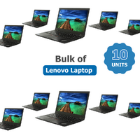 Bulk of 10x Lenovo ThinkPad T460s 14" FHD Laptop i5-6300U 2.4GHz 8GB RAM 256GB Windows 11 image
