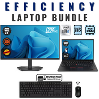 Lenovo ThinkPad X1 Carbon 9th Gen Laptop Bundle i7-1185G7 512GB 16GB RAM+NEW 24