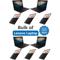 Bulk of 10x Lenovo ThinkPad T14 Gen 1 14" Laptop i5-10210U 4.2GHz 256GB 16GB RAM Windows 11 image