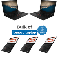 Bulk of 5x Lenovo ThinkPad T14 Gen 1 14" Laptop i5-10210U 4.2GHz 256GB 16GB RAM Windows 11 image
