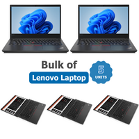 Bulk of 5x Lenovo ThinkPad E14 14" FHD Laptop i7-10510U 256GB 8GB RAM Windows 11
