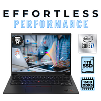 Lenovo ThinkPad X1 Carbon 10th Gen. 14" Laptop i7-1265U 10-Core 1TB SSD 16GB RAM Windows 11 image
