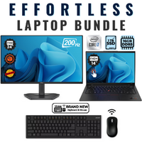 Lenovo ThinkPad X1 Carbon 10th Gen Laptop Bundle i7-1265U 1TB 16GB RAM +NEW 24" 200Hz Monitor