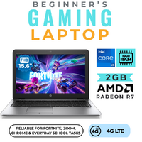 HP 850 G4 15.6" FHD Entry Gaming Laptop i7-7600U 2.8GHz 512GB 16GB RAM 4G LTE Radeon R7