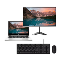 HP ProBook 430 G7 Bundle Laptop i7-10510U 4.9GHz 512GB 16GB RAM + 24" Monitor image
