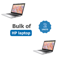 Bulk of 2x HP ProBook 640 G5 14" FHD Laptop i5-8365U 4.1GHz 256GB 8GB RAM Windows 11 image
