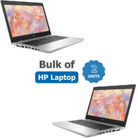 Bulk of 2x HP ProBook 640 G5 14" Laptop i5-8365U 4.1GHz 256GB 8GB RAM Windows 11