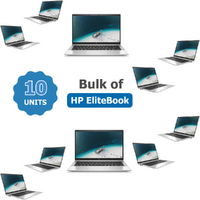 Bulk of 10x HP EliteBook 830 G7 13" FHD Laptop i5-10310U 4.4Ghz 256GB 16GB RAM Windows 11