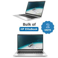 Bulk of 2x HP EliteBook 830 G7 13.3" Laptop i5-10310U 256GB 16GB RAM Windows 11