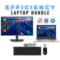 HP ProBook 650 G4 15.6" FHD Laptop Bundle i5-8250U 256GB 8GB RAM + NEW 24" 200Hz Monitor image