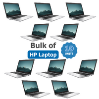Bulk of 10x HP ProBook 650 G4 15.6" FHD Laptop i5-8250U 256GB 8GB RAM Windows 11