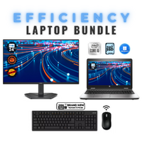 HP ProBook 650 G3 15" FHD Laptop Bundle i5-7200U 256GB 8GB RAM + NEW 24" 200Hz Monitor image