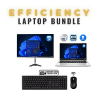HP Elitebook 830 G8 13" Laptop Bundle i5-1145G7 256GB 16GB RAM + 24" Monitor - Windows 11 image