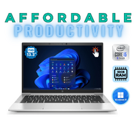 HP Elitebook 830 G8 13.3" Laptop i5-1145G7 4.4GHz 256GB 32GB RAM Windows 11