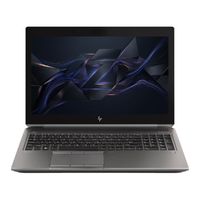 HP ZBook 15 G6 4K Laptop Xeon E-2286M 8-Core 256GB 32GB RAM 6GB Quadro RTX 3000 - Mobile Workstation