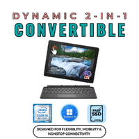 Dell Latitude 5290 2-in-1 12" Laptop, i5-8350U 3.6GHz 8GB RAM 256GB SSD Windows 11 4G LTE