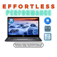 Dell Latitude 7480 FHD 14" Laptop i7-6600U 2.6GHz 256GB 16GB RAM Windows 11