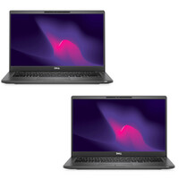Bulk of 2x Dell Latitude 7400 14" FHD Laptop PC i7-8665U 1.9GHz 32GB RAM 512GB NVMe Windows 11