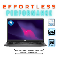 Dell Latitude 7400 14" FHD Laptop PC i7-8665U 1.9GHz 32GB RAM 512GB NVMe Windows 11