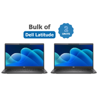 Bulk of 2x Dell Latitude 7400 14" HD Laptop i7-8665U 4.8GHz 256GB 8GB RAM Win 11 image