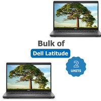 Bulk of 2x Dell Latitude 5400 14" FHD Laptop i5-8265U 1.6GHz 256GB 8GB RAM Windows 11 image