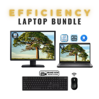 Dell Latitude 5400 14" FHD Laptop Bundle i5-8265U 16GB 256GB SSD + 24" Monitor - Windows 11 image