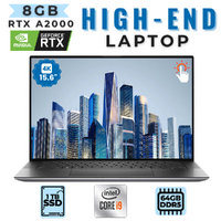 Dell Precision 5570 15" 4K Touchscreen Laptop i9-12900H 14-Core 5.0GHz 64GB RAM RTX A2000 image