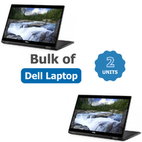 Bulk of 2x Dell Latitude 7390 2-in-1 Laptop 13" i5-8350U 3.6GHz 256GB 8GB RAM 4G LTE image