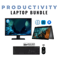 Dell Latitude 5300 13" 2-in-1 Laptop Bundle i5-8265U 256GB 16GB RAM +22" Monitor - Windows 11 image