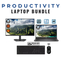 Dell Latitude 5300 13" Laptop Bundle i5-8365U 256GB 8GB RAM + NEW 24" Monitor - Windows 11