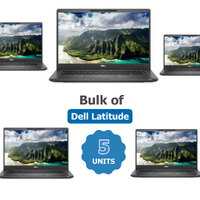 Bulk of 5x Dell Latitude 5300 13.3" Laptop i5-8365U 4.1GHz 256GB 8GB RAM Windows 11