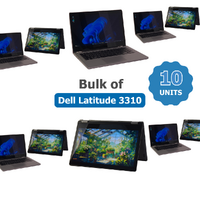 Bulk of 10x Dell Latitude 3310 2-in-1 13" FHD Laptop i5-8265U Up to 3.9GHz 8GB RAM 256GB SSD