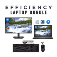 Dell Latitude 5500 15" FHD Laptop Bundle i5-8365U 512GB 16GB RAM + NEW 24" Monitor - Windows 11