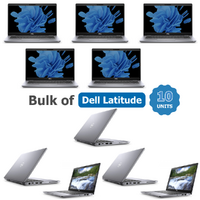 Bulk of 10x Dell 5310 13" FHD Touch Laptop i7-10610U 4.9GHz 256GB 16GB RAM 4G LTE Windows 11