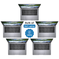 Bulk of 5x Dell Latitude 5420 14" FHD Laptop i5-1145G7 4.4GHz 256GB SSD 16GB RAM Windows 11 image