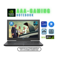 Dell G7 7588 15" Gaming Laptop i9-8950HK 6-Cores 2.9GHz 1TB 16GB RAM 6GB GTX 1060 - New Battery image