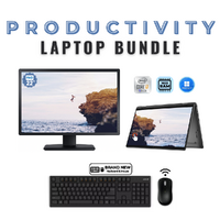 Dell Latitude 7420 14" 2-in-1 Laptop Bundle i7-1185G7 512GB 16GB + 22" Monitor - Windows 11 image