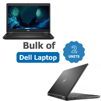 Bulk of 2x Dell Latitude 5490 14" FHD Laptop i5-8250U 3.4GHz 256GB SSD 16GB RAM Windows 11 image