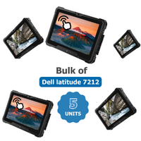 Bulk of 5x Dell 7212 Rugged Extreme 11" FHD Touch Tablet i7-7600U 2.8GHz 256GB 16GB RAM Windows 11