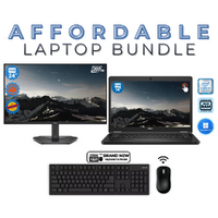 Dell Latitude 5490 14" Touch FHD Laptop Bundle i5-8250U 256GB 16GB RAM + NEW 24" 200Hz Monitor